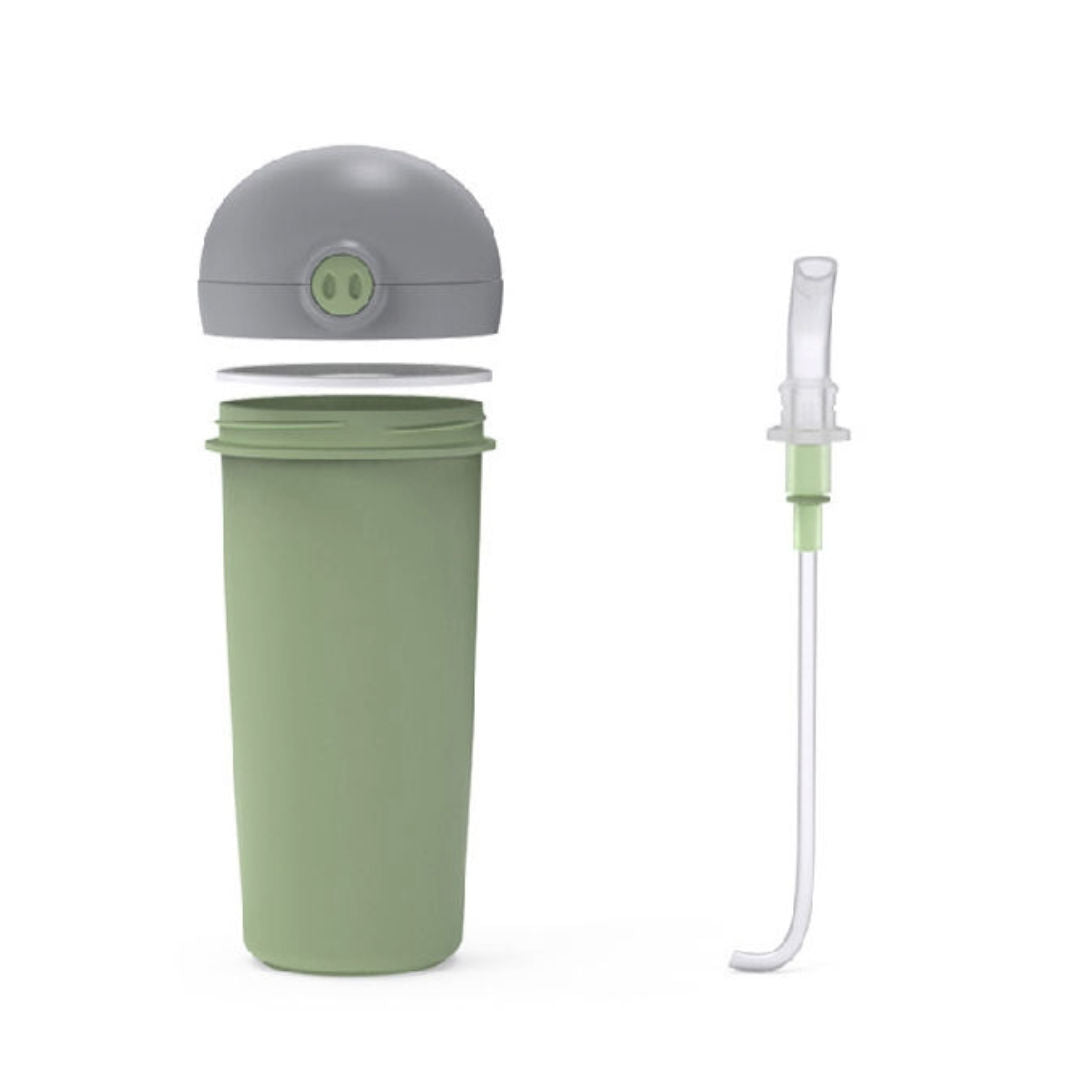 NAVA We Care Plastic Water Bottle, Green 380ml