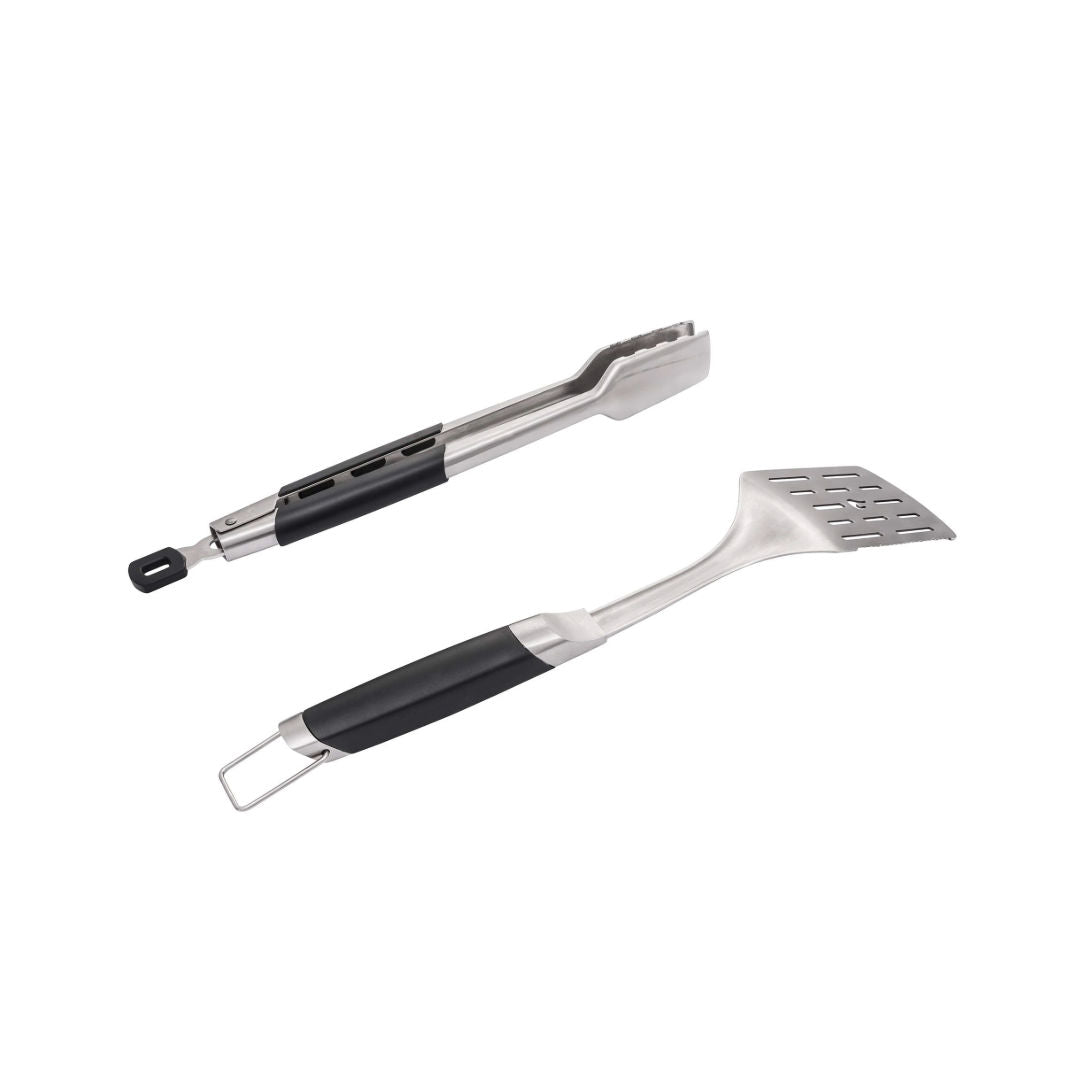 Char-Broil 2-Piece Toolset, Spatula+Tongs, Crave Series