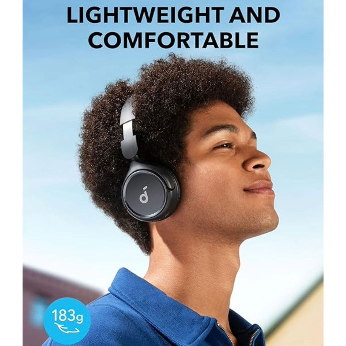 Anker Soundcore H30i Wireless Headphones, Black