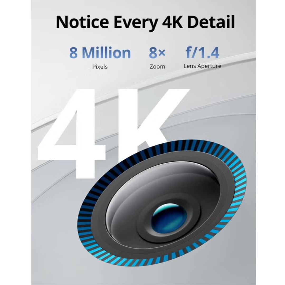 مجموعة Anker Eufy Security 3 4 1، باللونين الأسود والأبيض
