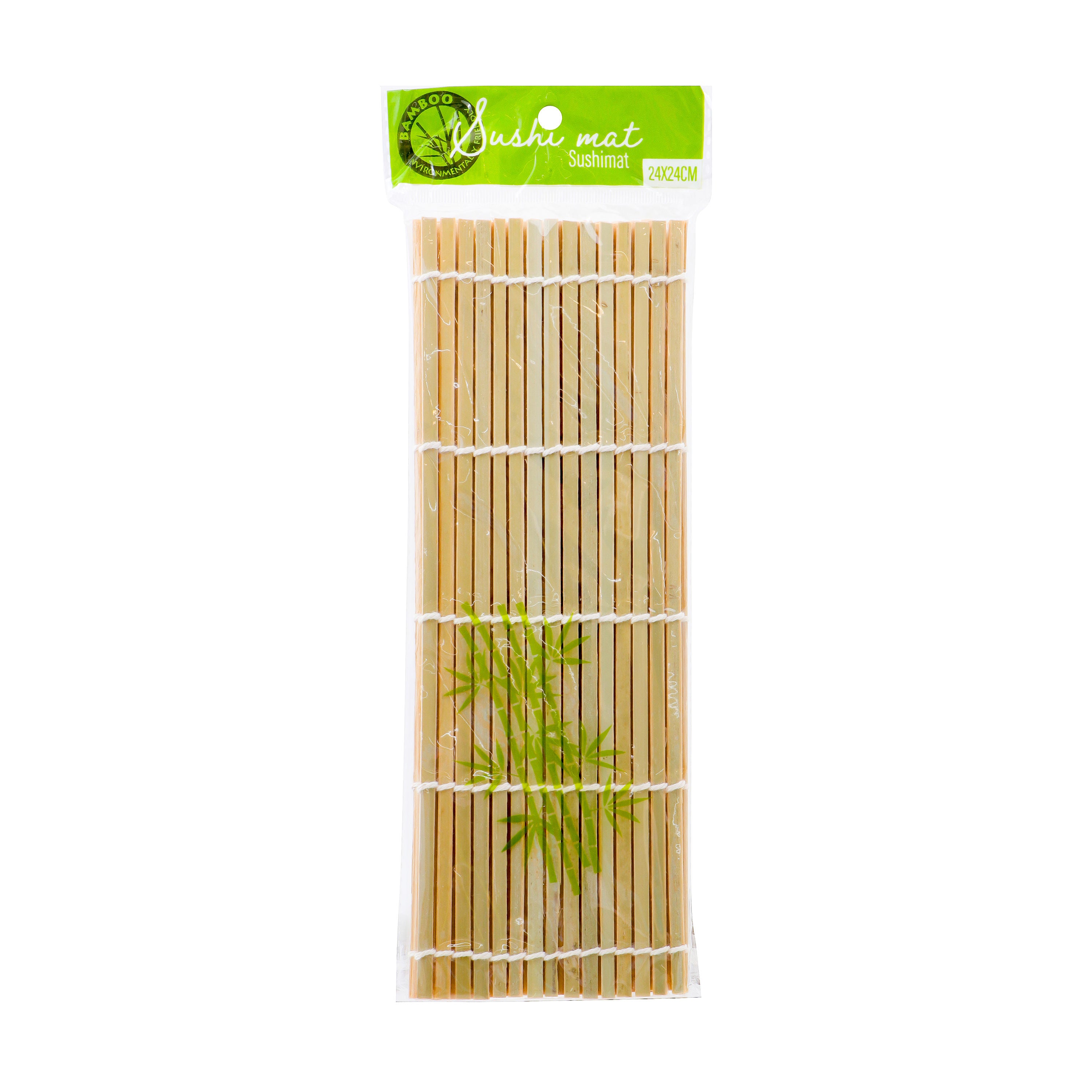 Bamboo Sushi Rolling Mat, 24x24cm