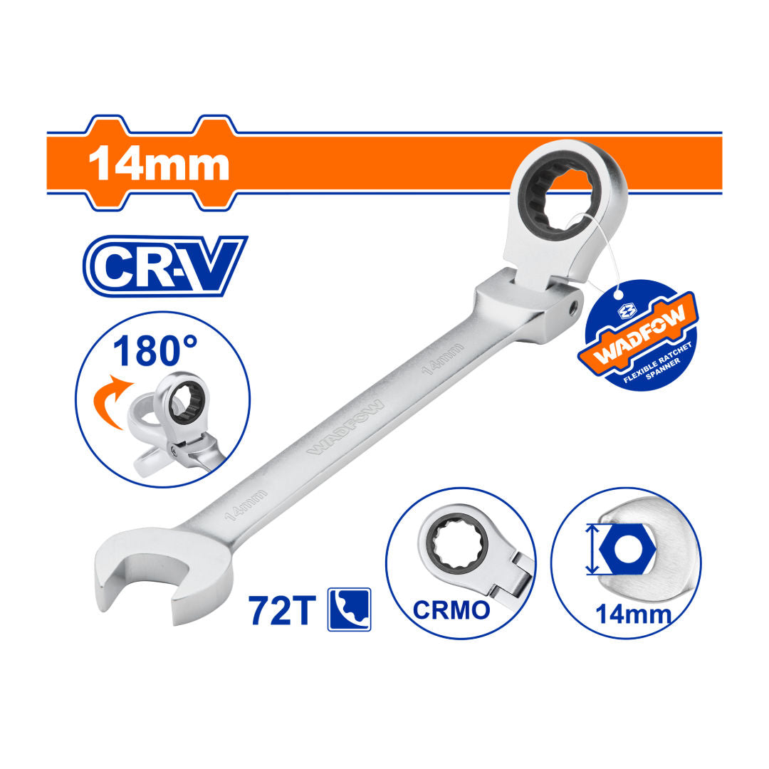 WADFOW Flexible Ratchet Spanner