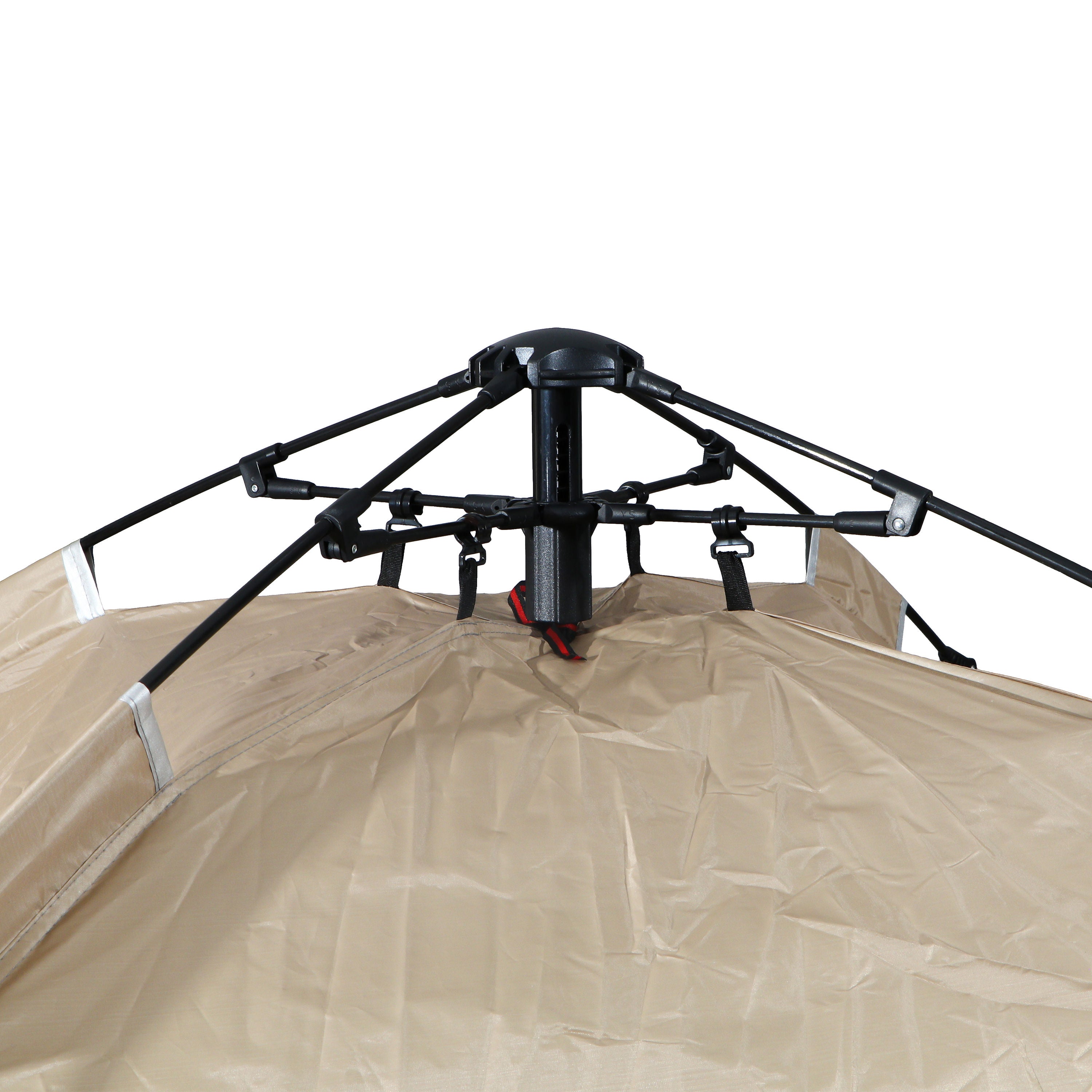 Automatic Pop-Up Hydraulic Camping Tent-Waterproof Outdoor Shelter, Beige