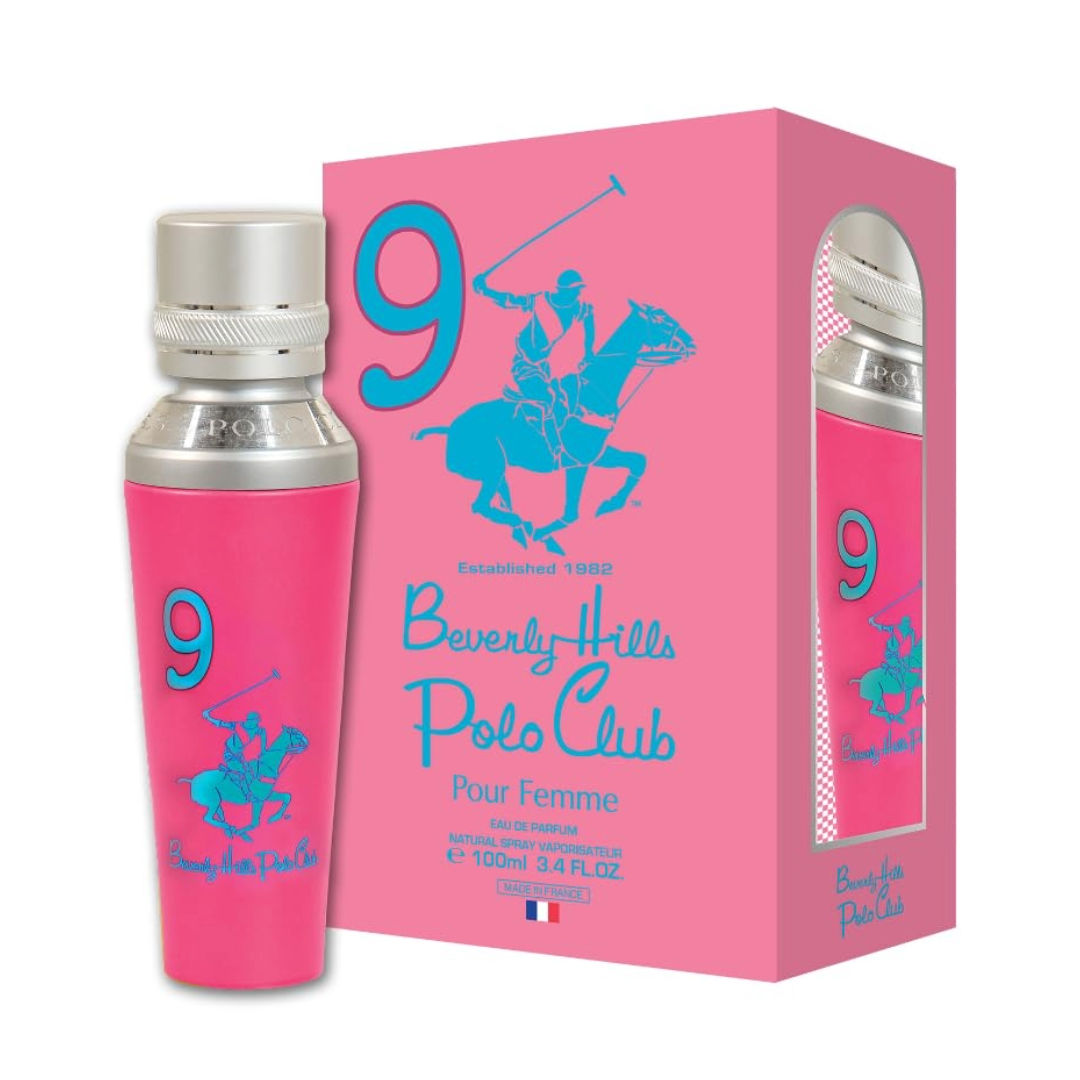 Beverly Hills Polo Club No. 9 Eau de Parfum for Women, 100ml