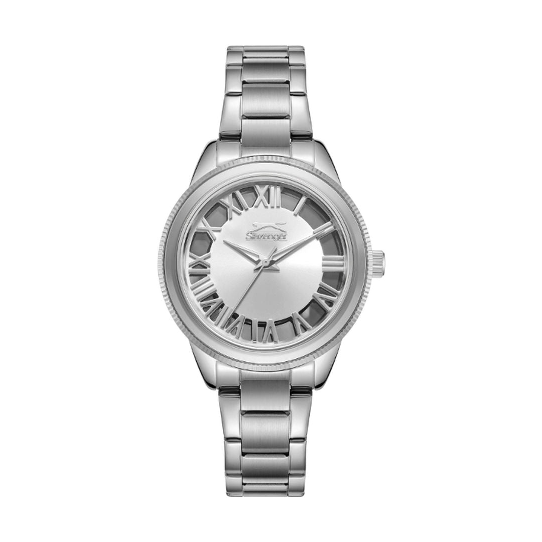 Slazenger Women's Analog Watch with Stainless Steel Bracelet, 35mm