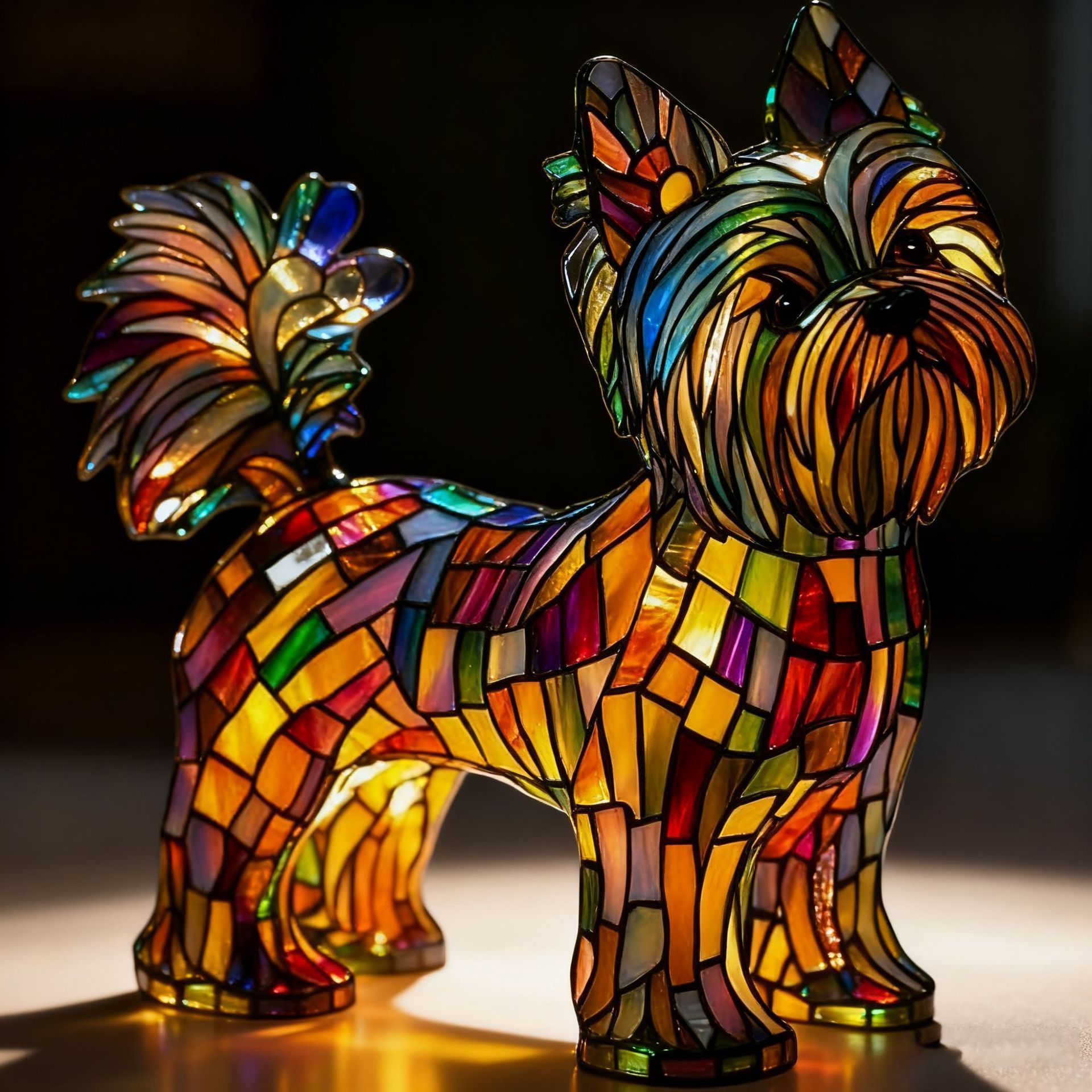 Resin Bunny LED Night Lamp Rabbit Table Decor