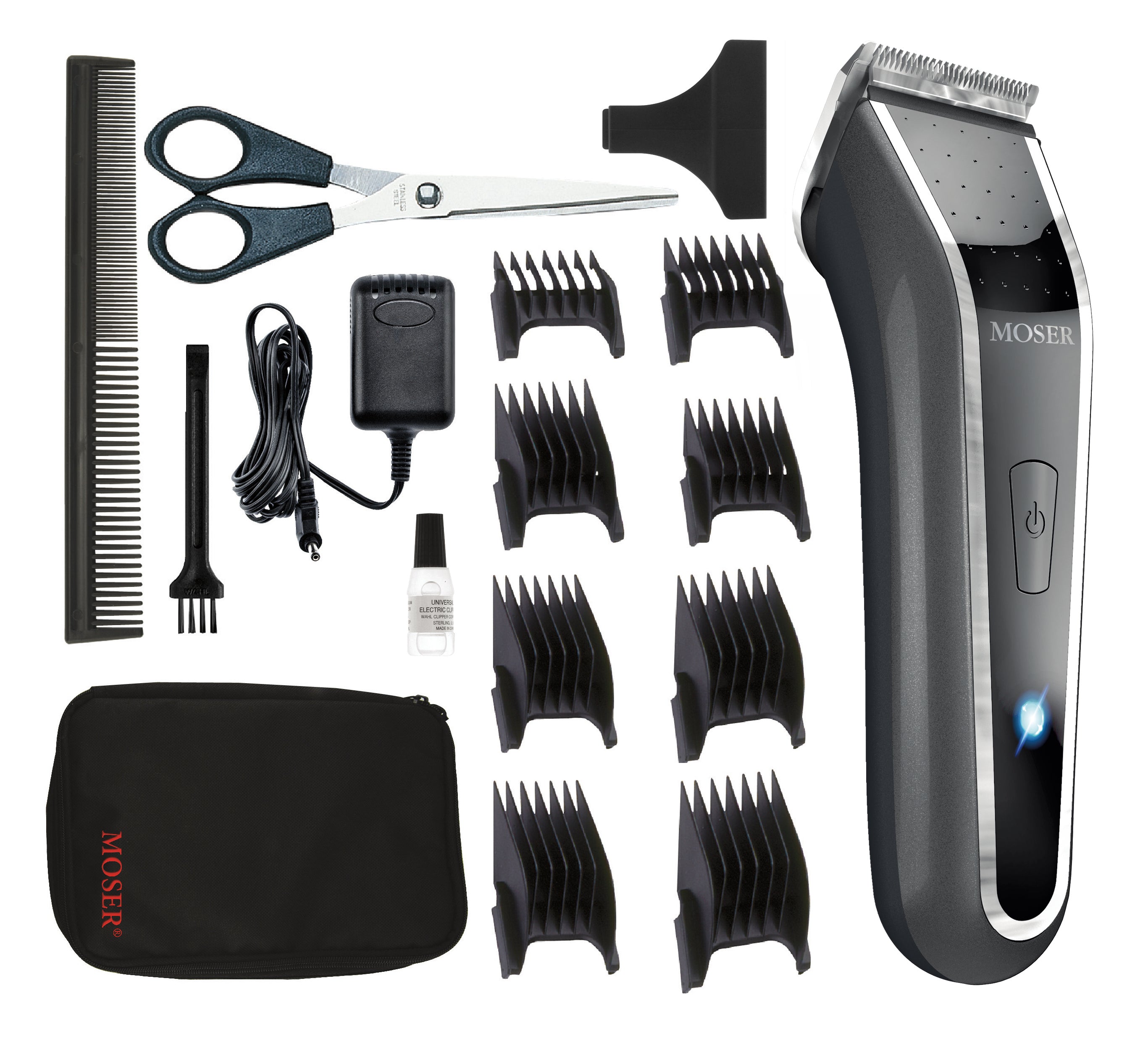 MOSER 1901 LITHIUM LED HAIR CLIPPER