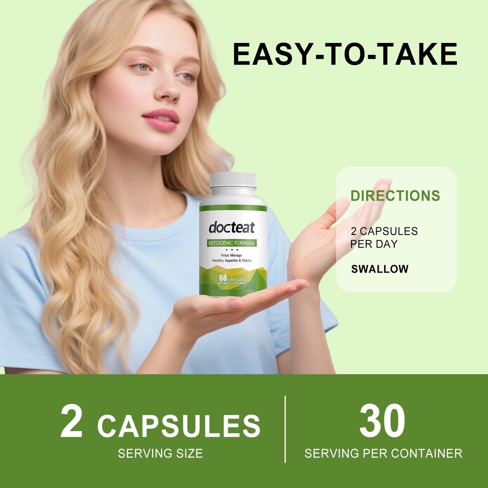 Boost Your Body Management, Energy & Metabolism Support, Light & Effective ,60 capsules