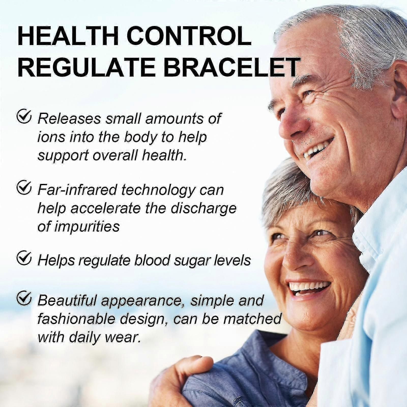 Blood Glucose Control Bracelet, Health Control Regulate Bracelet, Magnetic Therapy Bracelet Blood Sugar Health Level Regulatorsnew For 2024 zxin