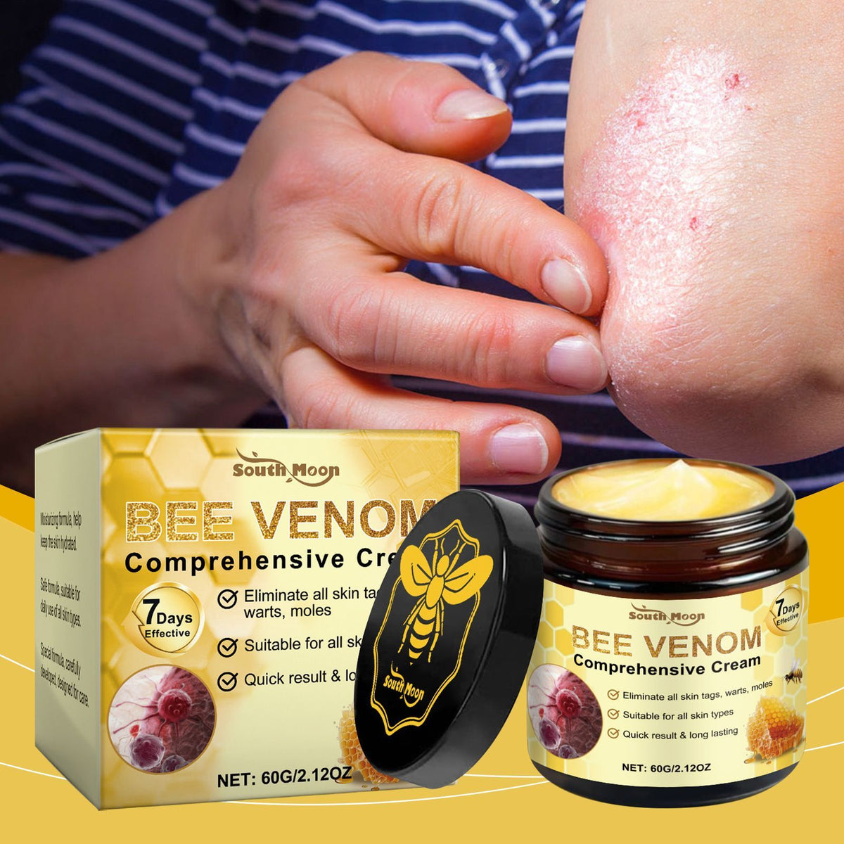 Bee Venom Repair Cream Bee Venom Comprehensive Cream Bee Venom Anti-Wart Serum