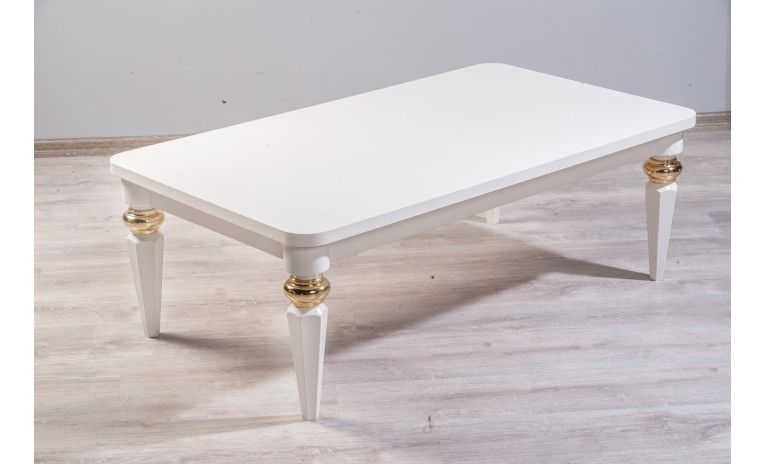Paris White Center Table