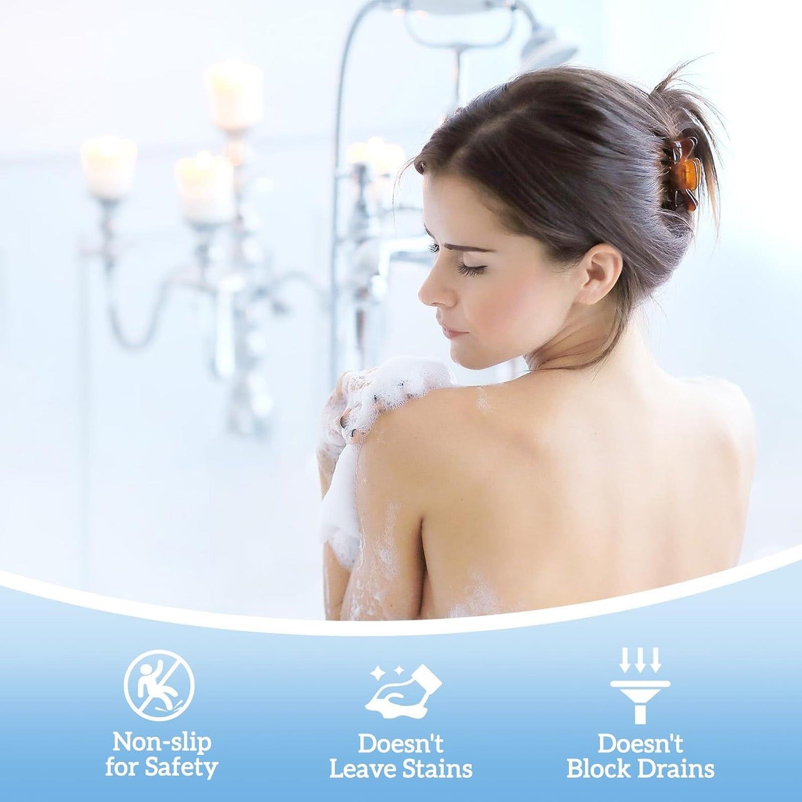Body Cleansing Shower Tablets, Deep Moisturizing, Refreshing Fragrance, Spa-Quality Skin Care ,6packs