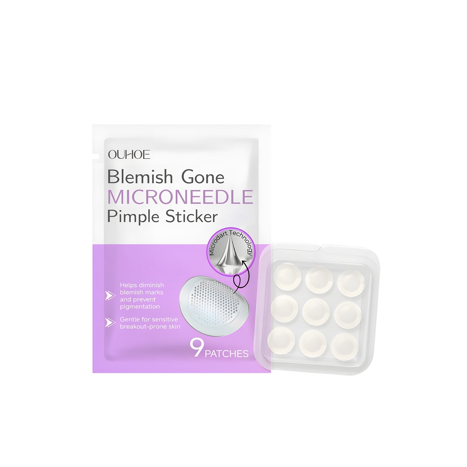 Clear Acne Patch,Hydrating,Fast-Acting,Spot Treatment,Clear Skin,Daily Acne Care ,9pcs
