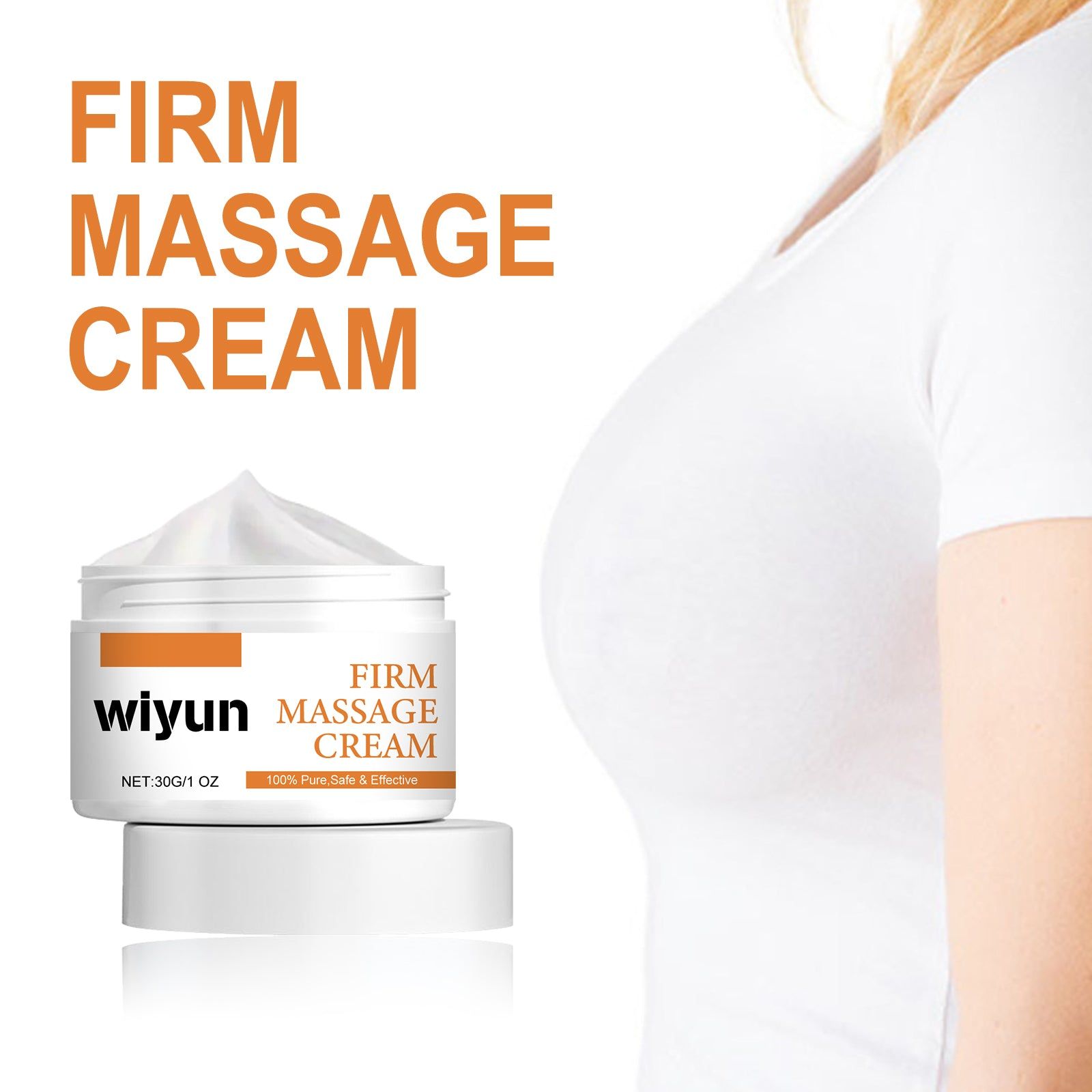 Revitalize Your Chest with Skin Firming Cream, Nourishing, Anti-Sagging, Moisturizing, Natural Plant Extracts ,30g