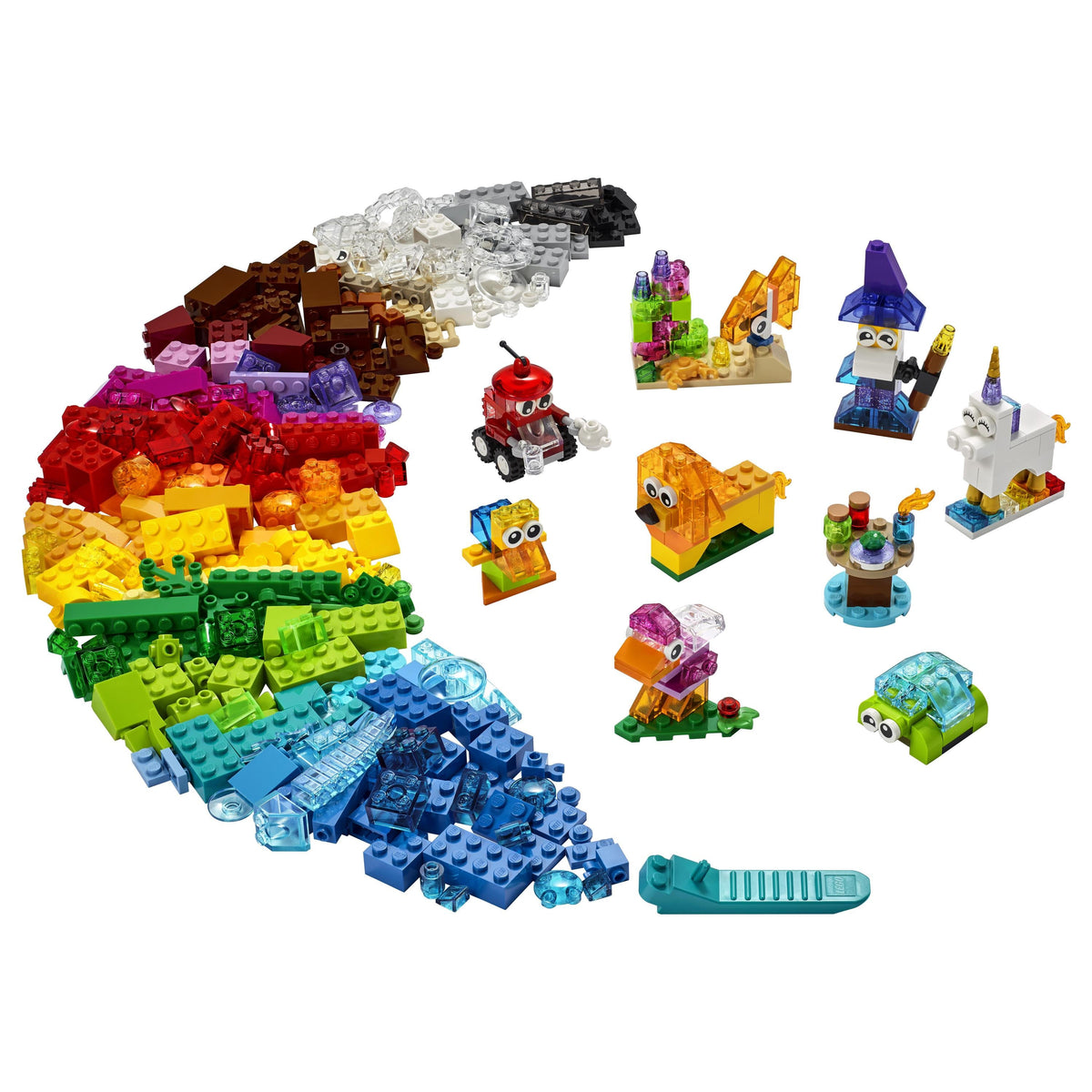 LEGO Classic-Creative Transparent Bricks