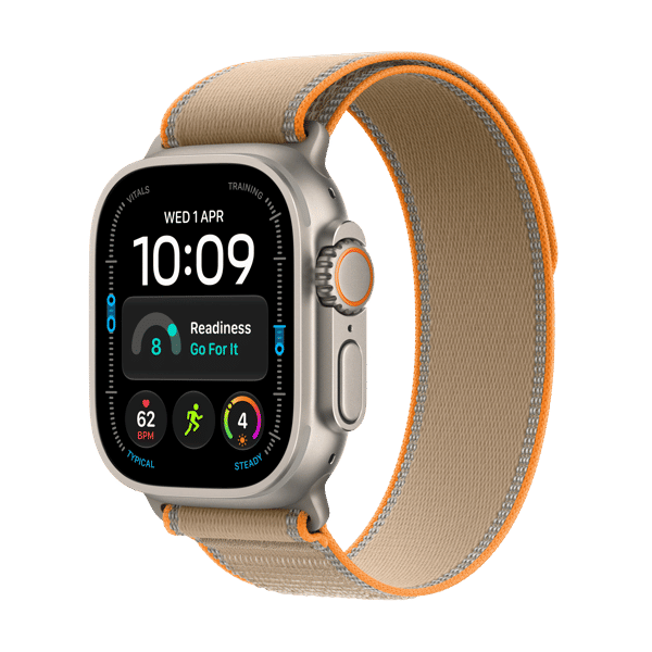 Apple Watch Ultra 4 G+C 49mm Titanium Case with Trail Loop - M/L