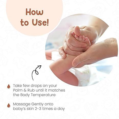 Mother Sparsh – Nourishing Massage Oil for Babies 0+M - 100ml