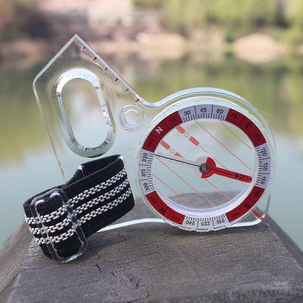 Orienteering Compass With Luminous Pointer for Outdoor Training