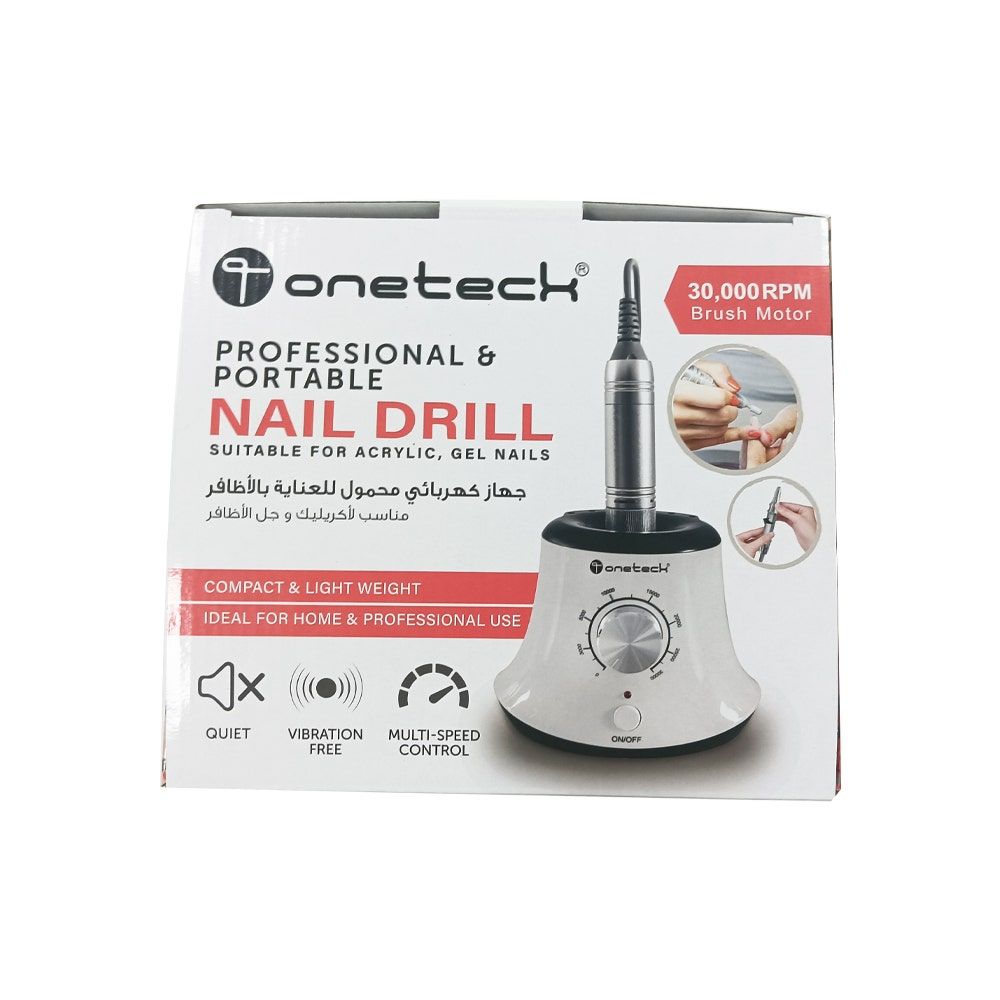 Onetech Nail Drill Electric, Dr-2035a, 30,000 RMP