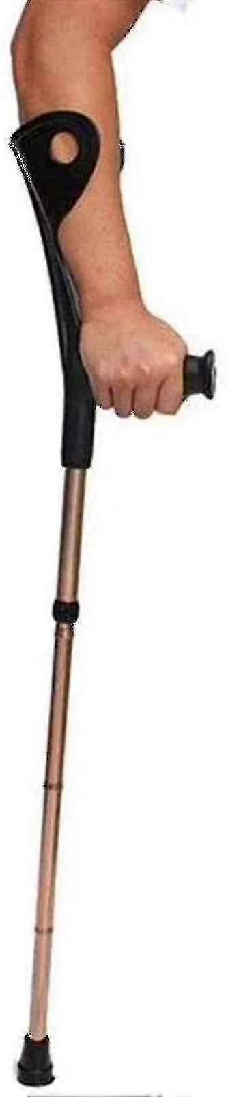 Adjustable Arm Crutch Lightweight Aluminum Walking Support Aid