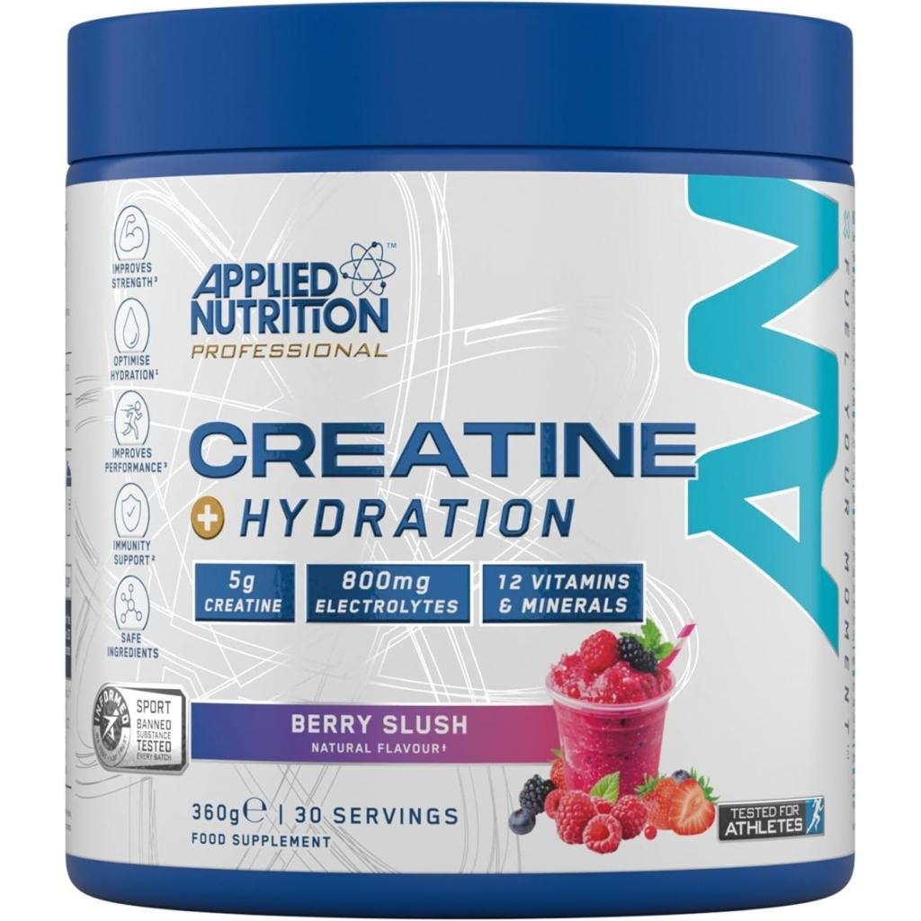 Applied Nutrition Creatine + Hydration – Berry Slush (360g)