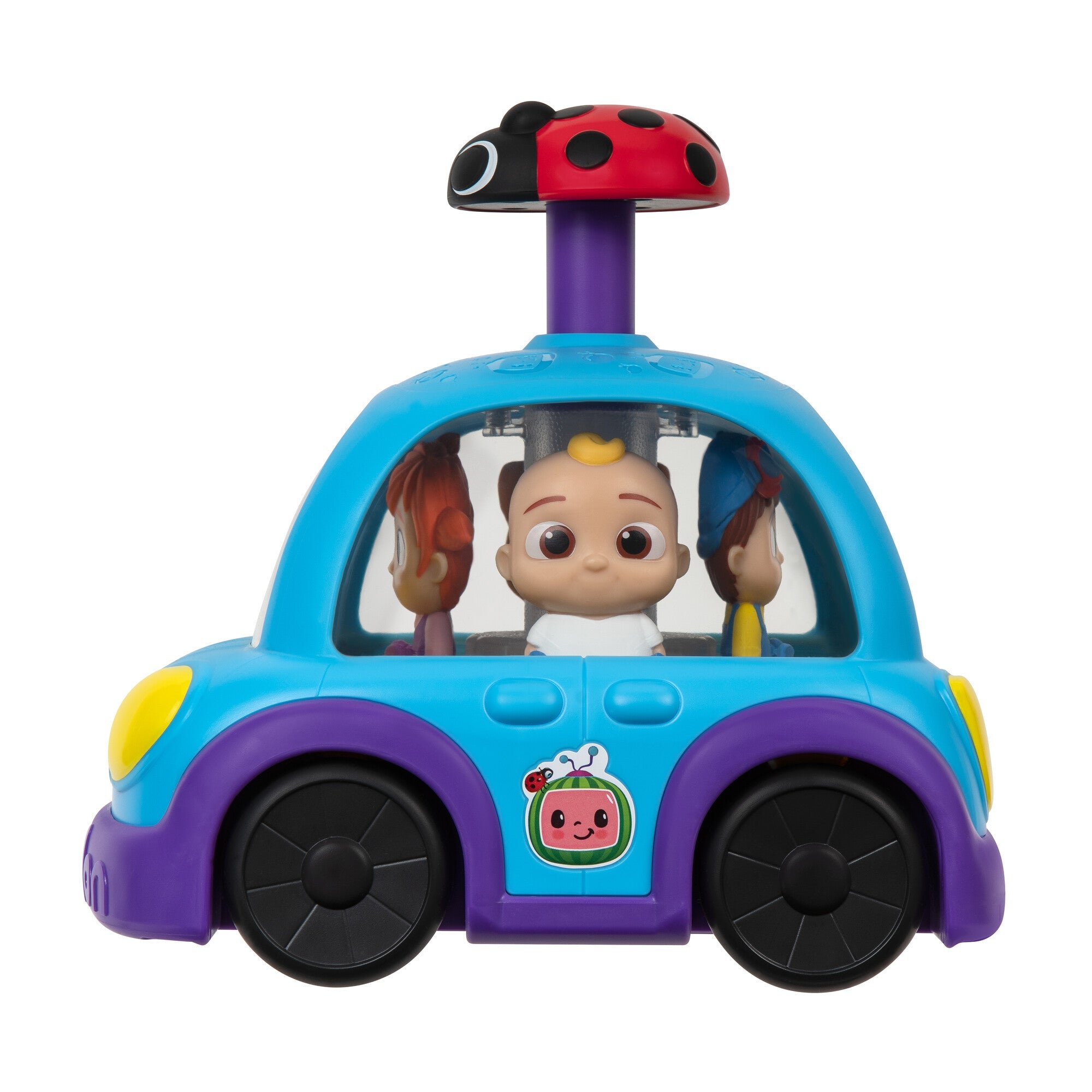 CoComelon Push 'N Sing Family Car – JJ, TomTom, YoYo & Bingo