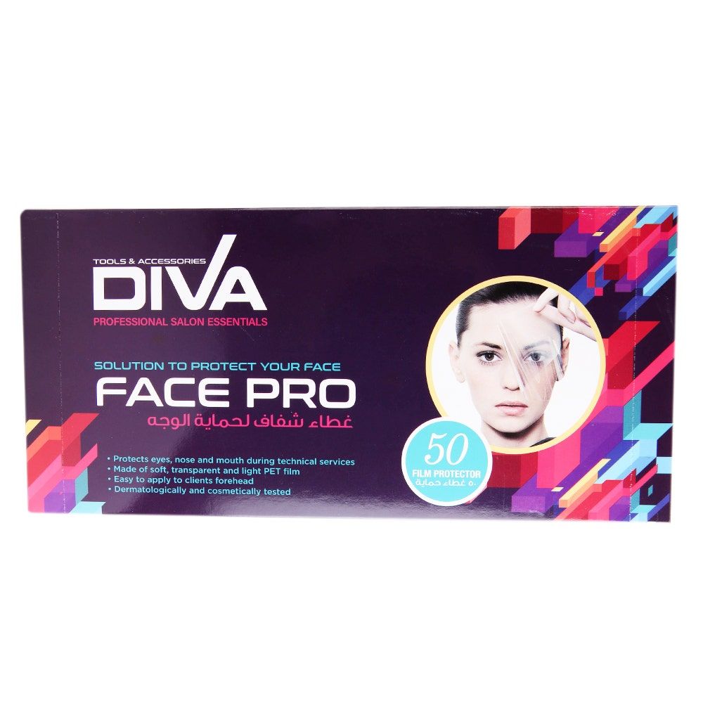 Diva Disposable Face Protector, 50pcs/Box