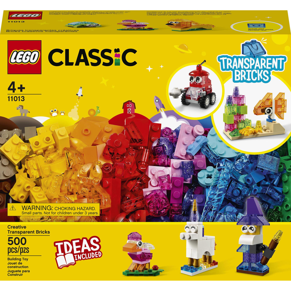 LEGO Classic-Creative Transparent Bricks