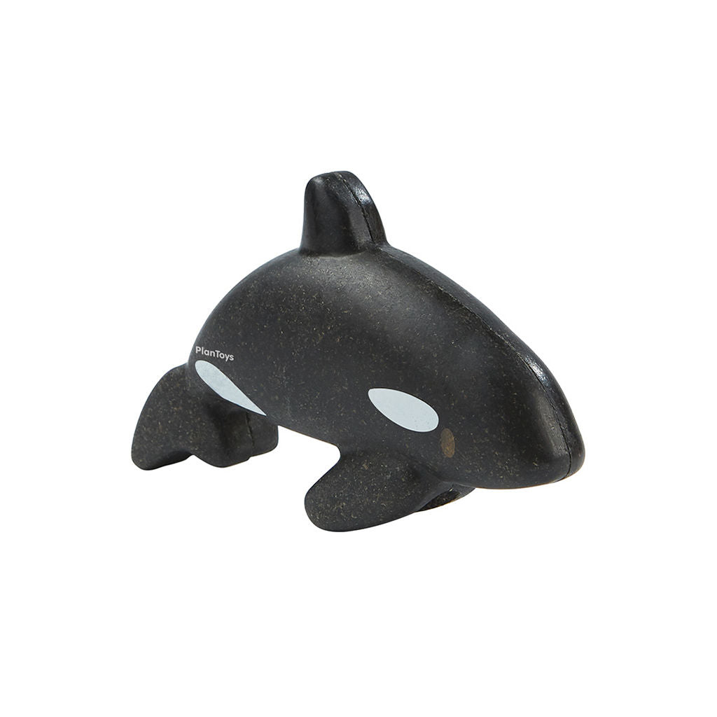 PlanToys Orca — Wooden Animal Figure