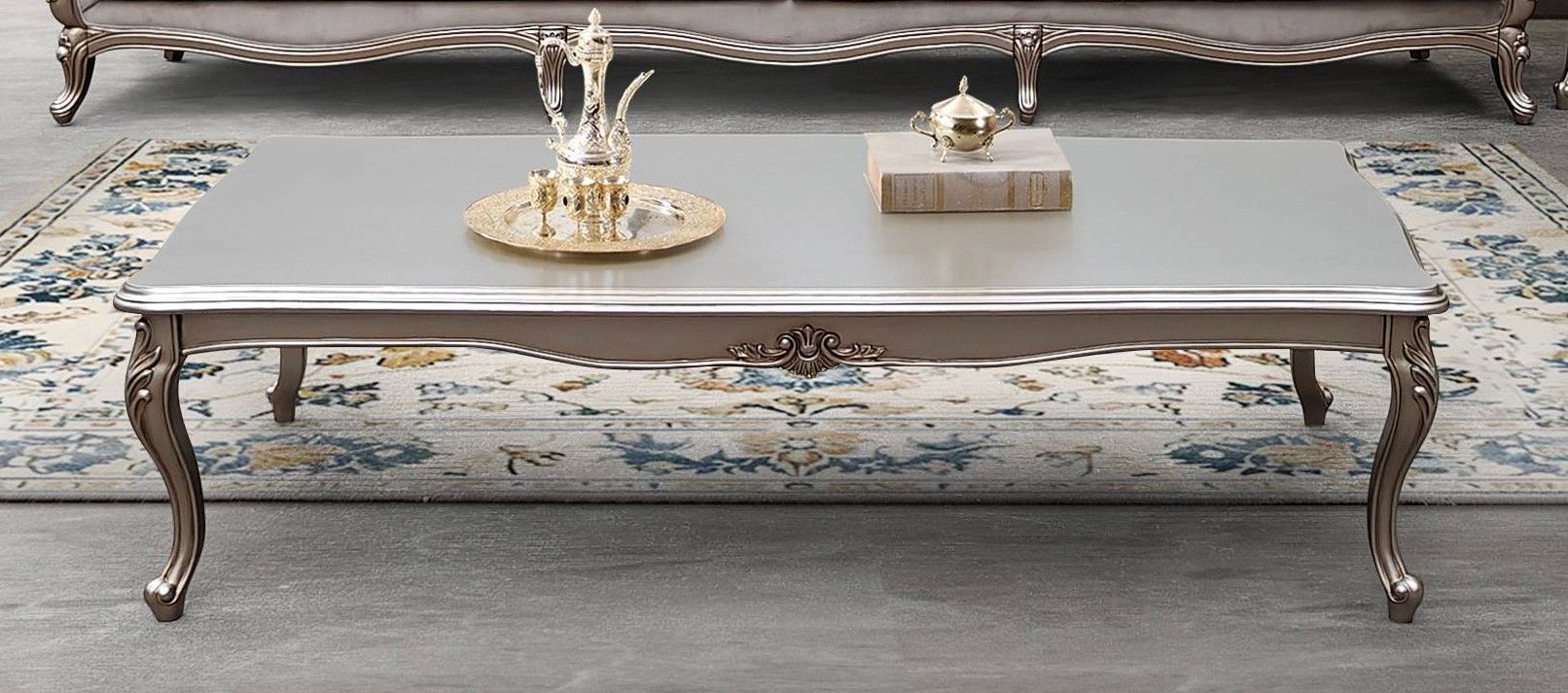 Victorian-Style Coffee Table #G-923