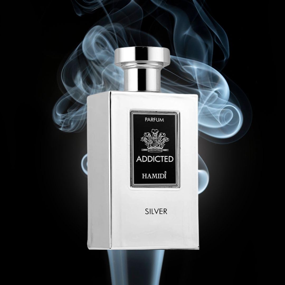 Hamidi Addicted Silver Parfum For Men, 120ml