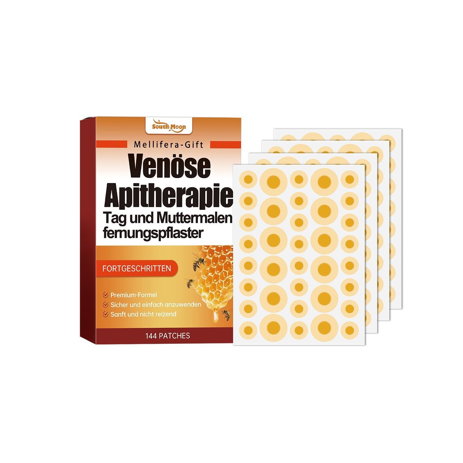 Bee Venom Skin Care Patch, Collagen Daily Repair, Wart & Mole Treatment ,144 patches