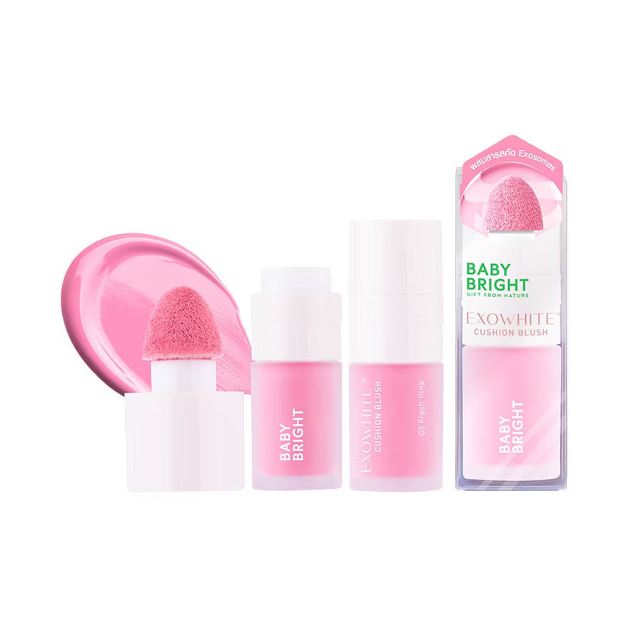 Exowhite Cushion Blush 4ml Baby Bright (M) 03 Fresh Pink