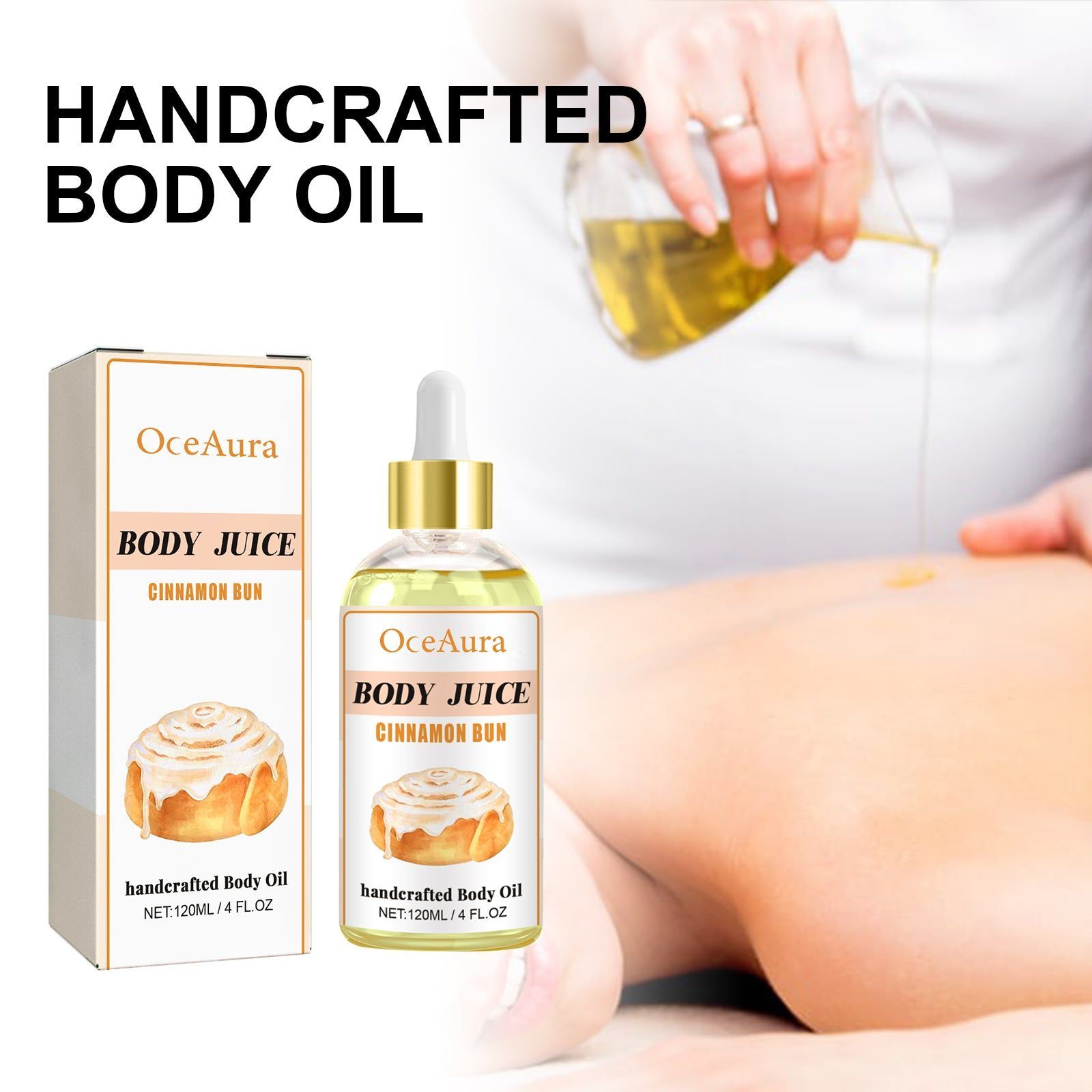 Body Care Oil, Firming Moisturizer, Deep Hydration, Muscle Relaxation ,120ml