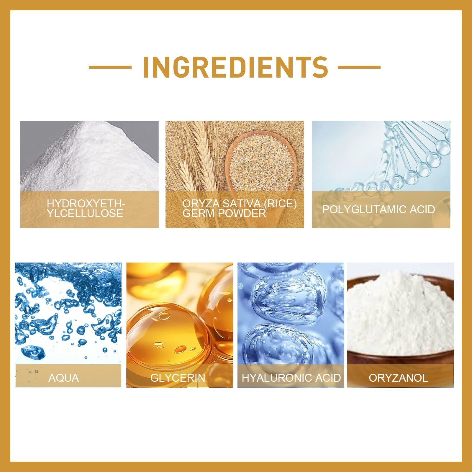 Reduce Wrinkles and Moisturize with White Rice Essence, Anti-Aging Skin Care ,20ml