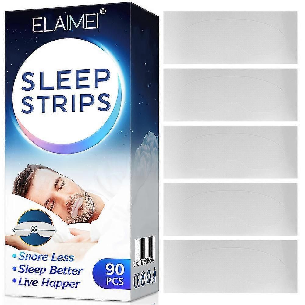 Sleep Strips Sleeping Mouth Tape Anti-snoring Closed-mouth Patch zxin