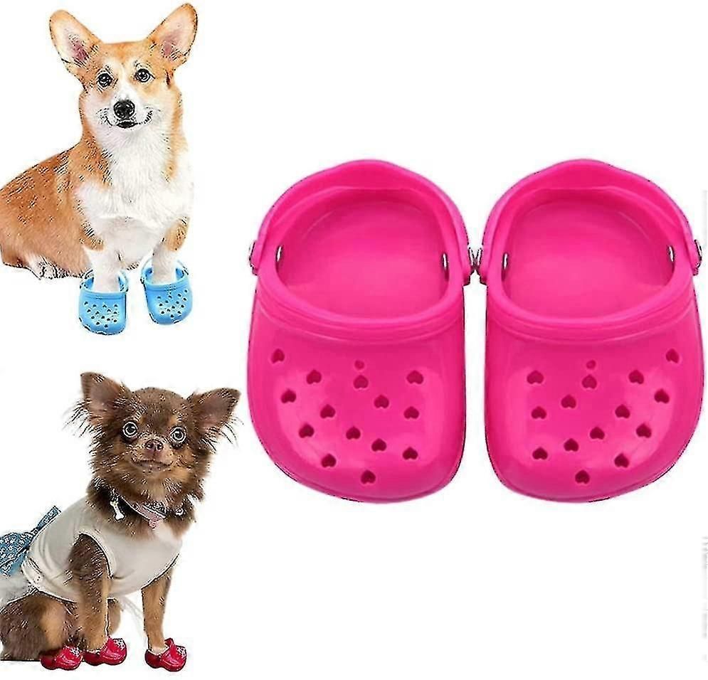 Pet Shoes Dog Summer Slippers Breathable Mesh Candy