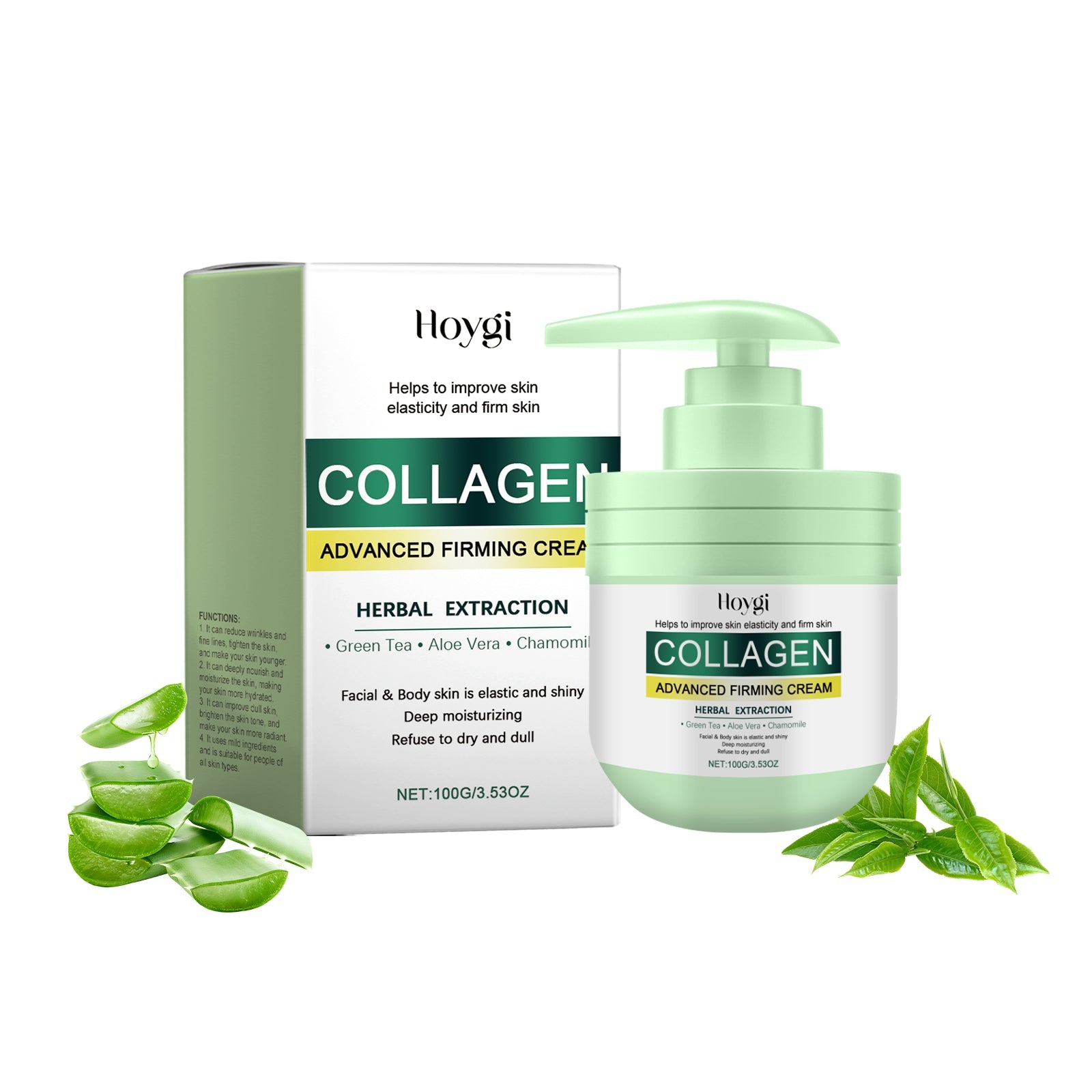 Collagen Body Cream, Moistening and Firming, Brightening, Anti-Aging, Rejuvenating Moisturizer ,100g