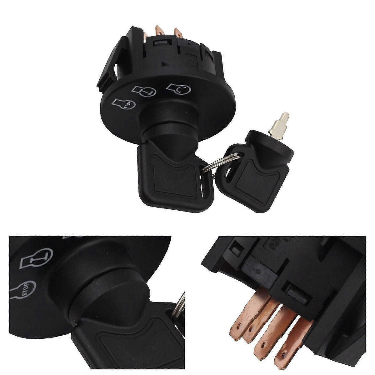 Ignition Key Switch Compatible with Toro TimeCutter ZS4200 ZS5000