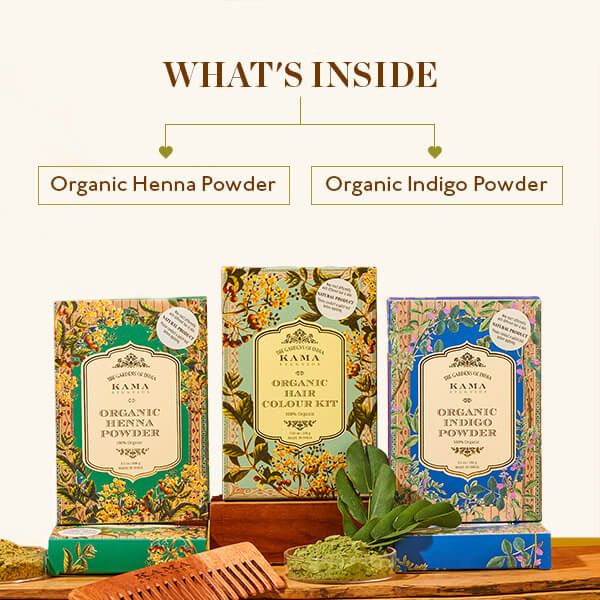 Kama Ayurveda Natural Organic Hair Colour Kit (N)