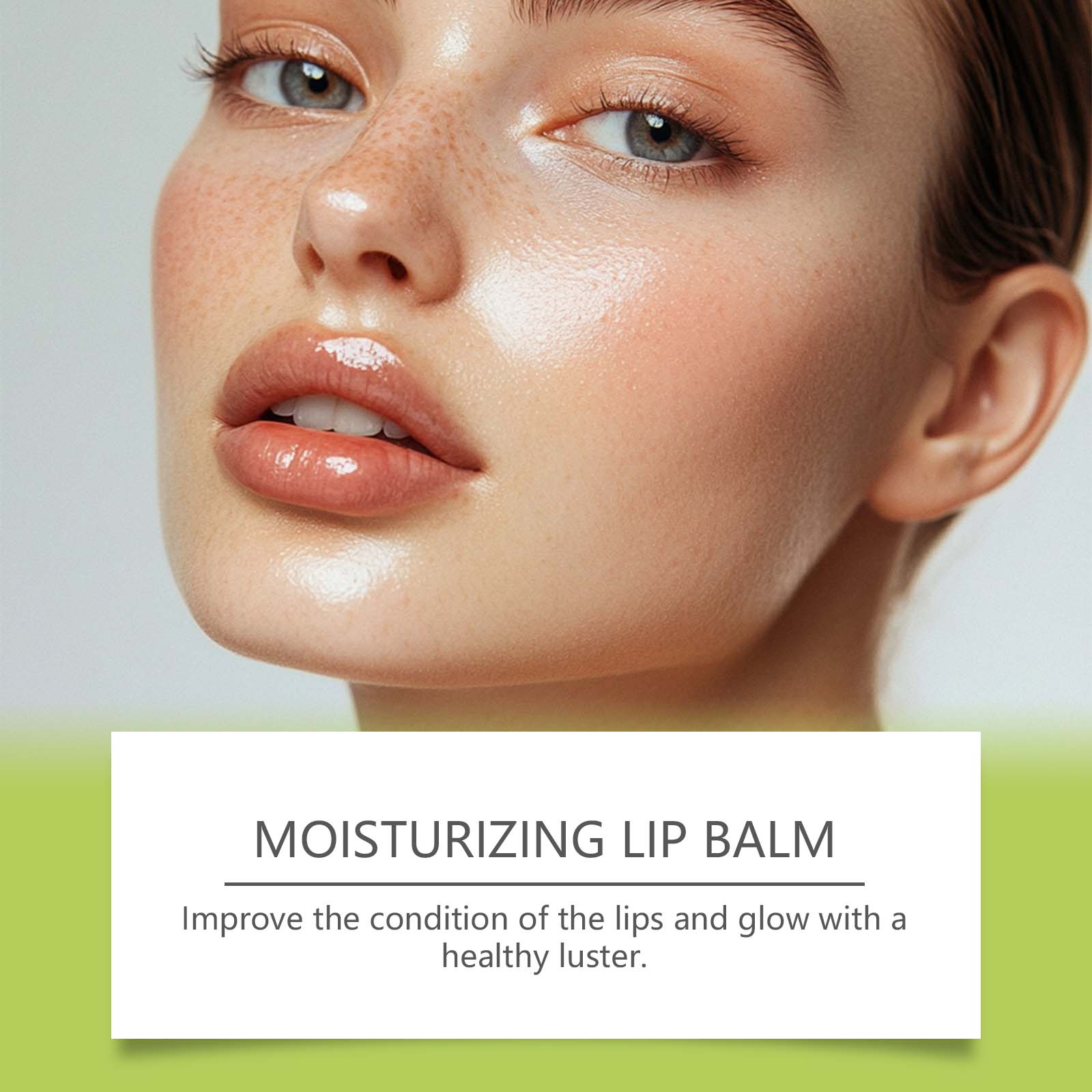 Avocado Lip Balm for Moisturized Soft Lips, Exfoliates, Nourishes, Natural Glow ,2.7g