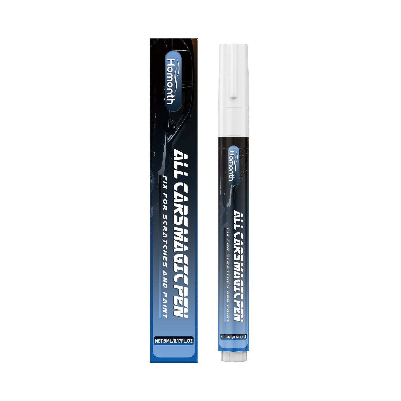 Car Care Scratch Repair Pen, Easy Two-In-One Car Paint Touch-Up, Quick Fix ,5ml