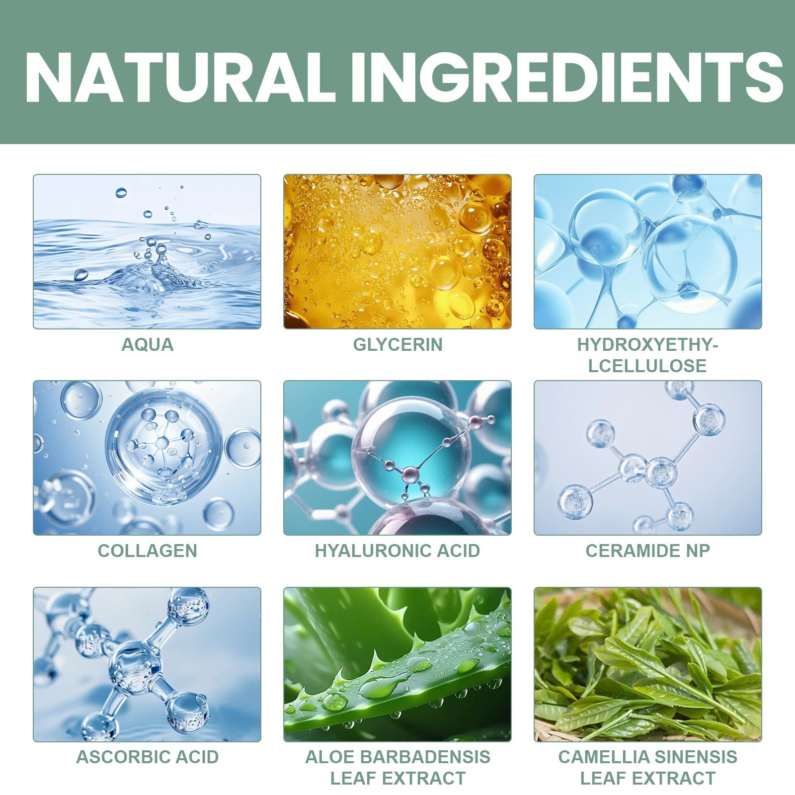 Deep Curing Collagen Essence, Fade Wrinkles, Hydrate, Brighten Skin, Anti-Aging ,30ml