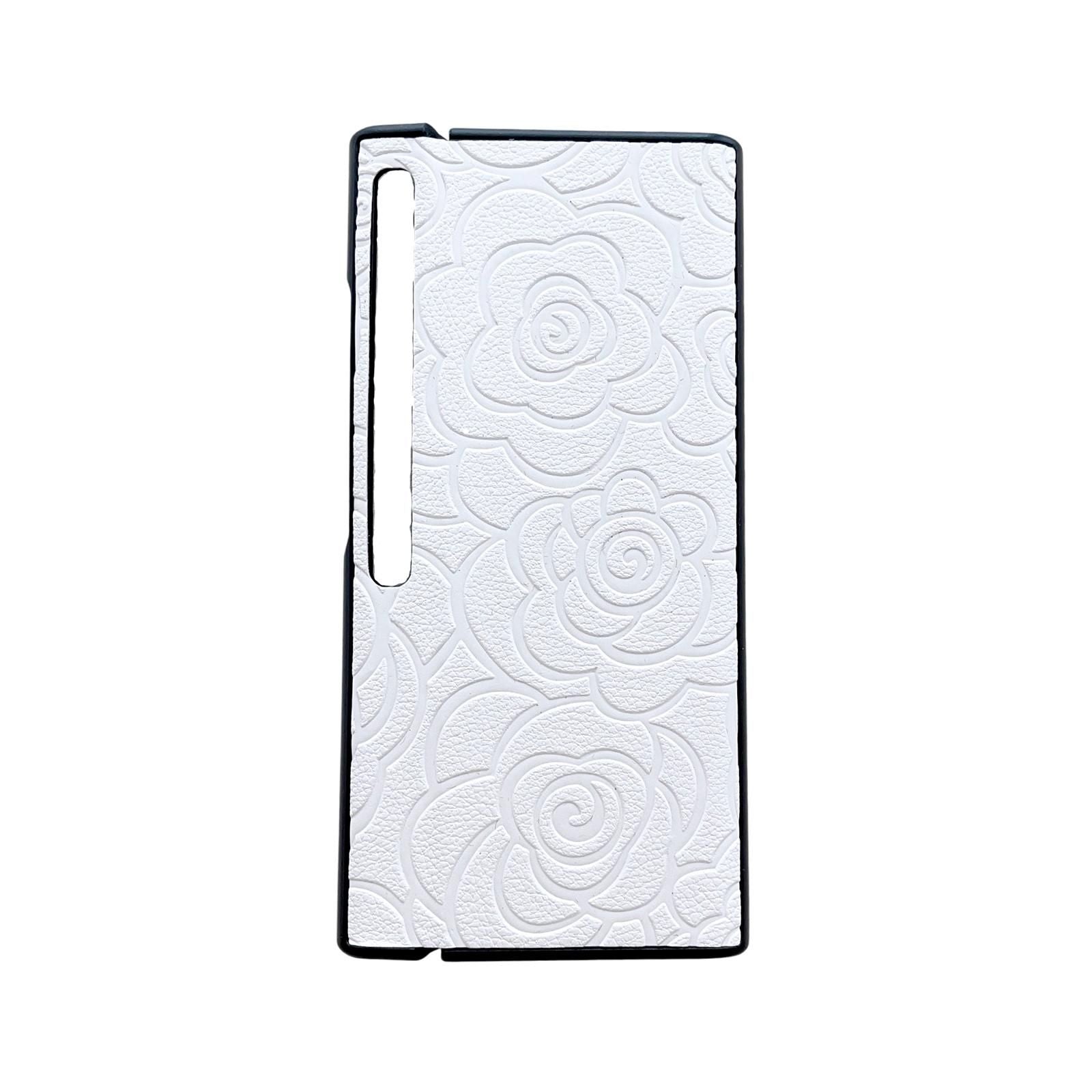 Camellia Pattern PU Case For Huawei Mate Xs 2