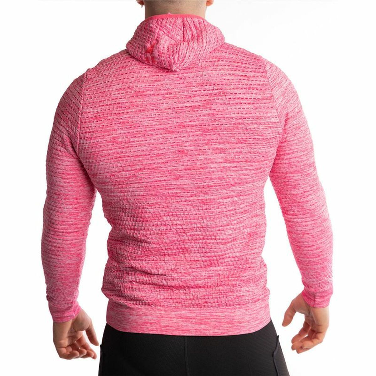 سويت شيرت رجالي بدون غطاء رأس أزرق بنفسجي