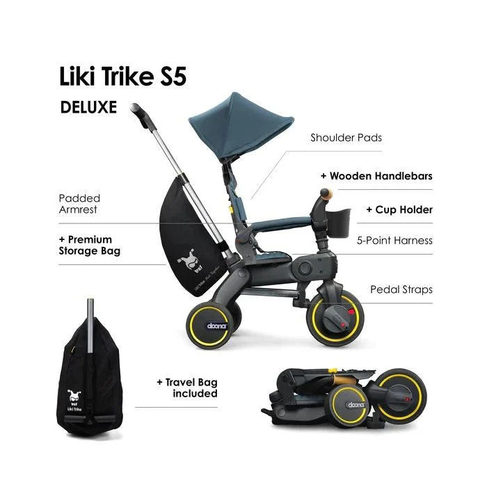 Doona Liki Trike S5 - Ocean Blue
