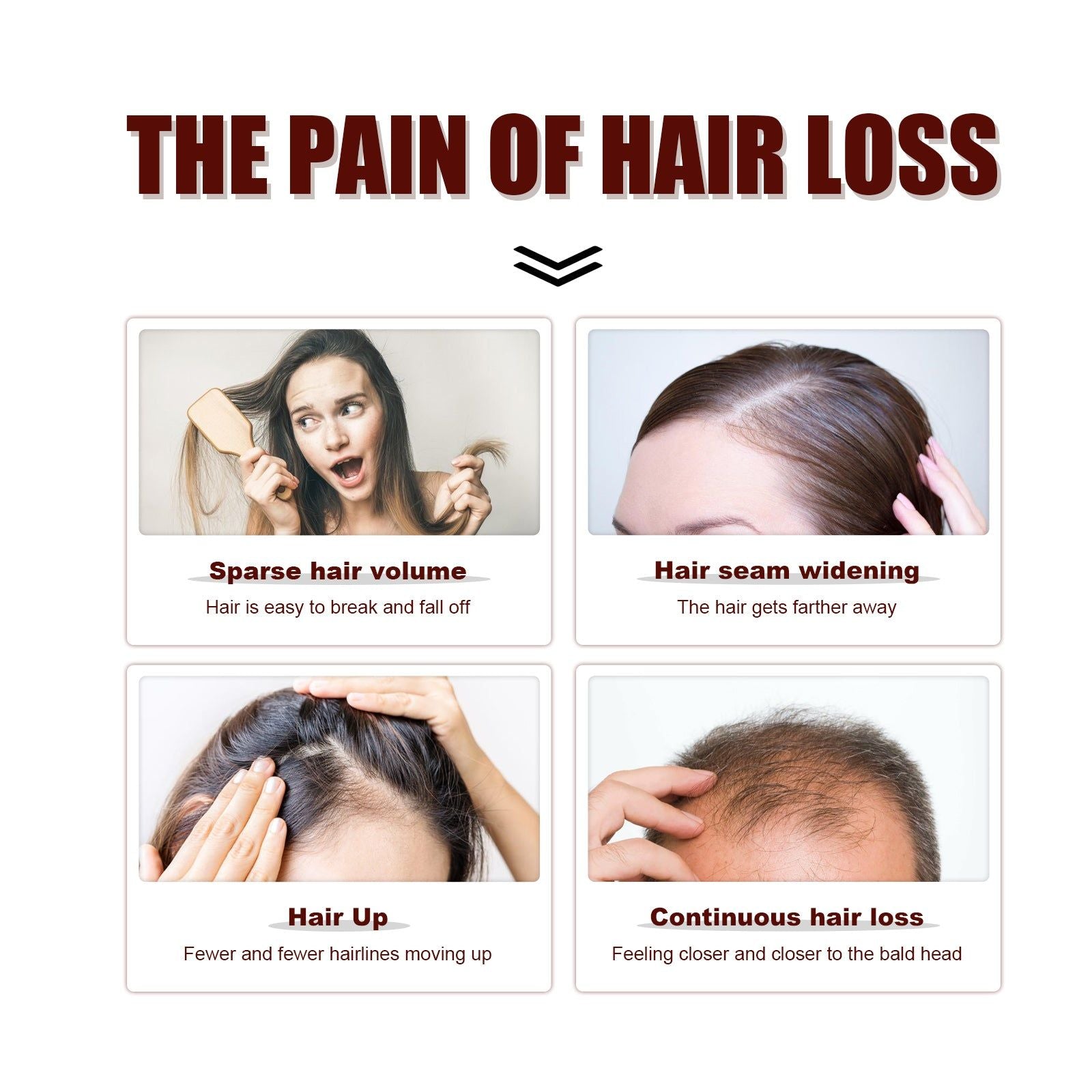 Close Hair Shampoo for Stronger, Brighter, Thicker Hair, Natural Nourishing ,100ml