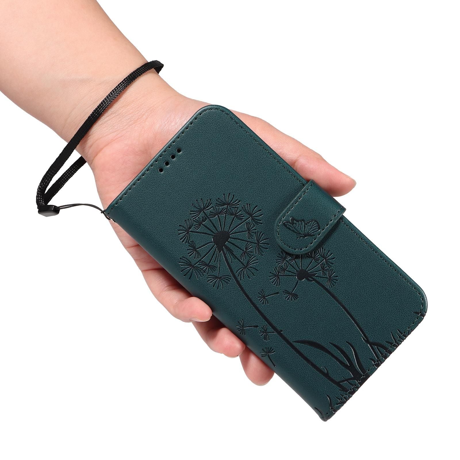 Dandelion Embossed Leather Case For OnePlus 13