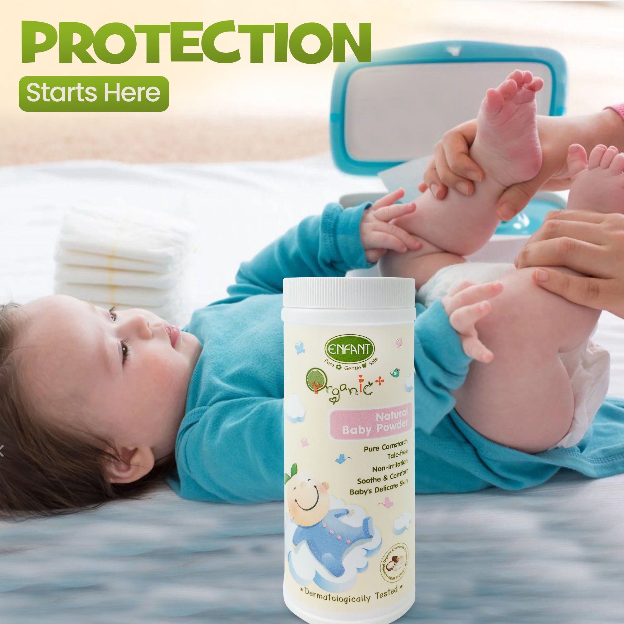 ENFANT Organic Plus Baby Powder