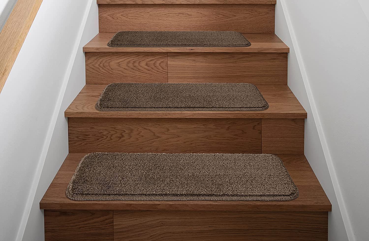 AIESY® Beautiful Microfiber Anti Slip Utility Ribbed Stair Treads